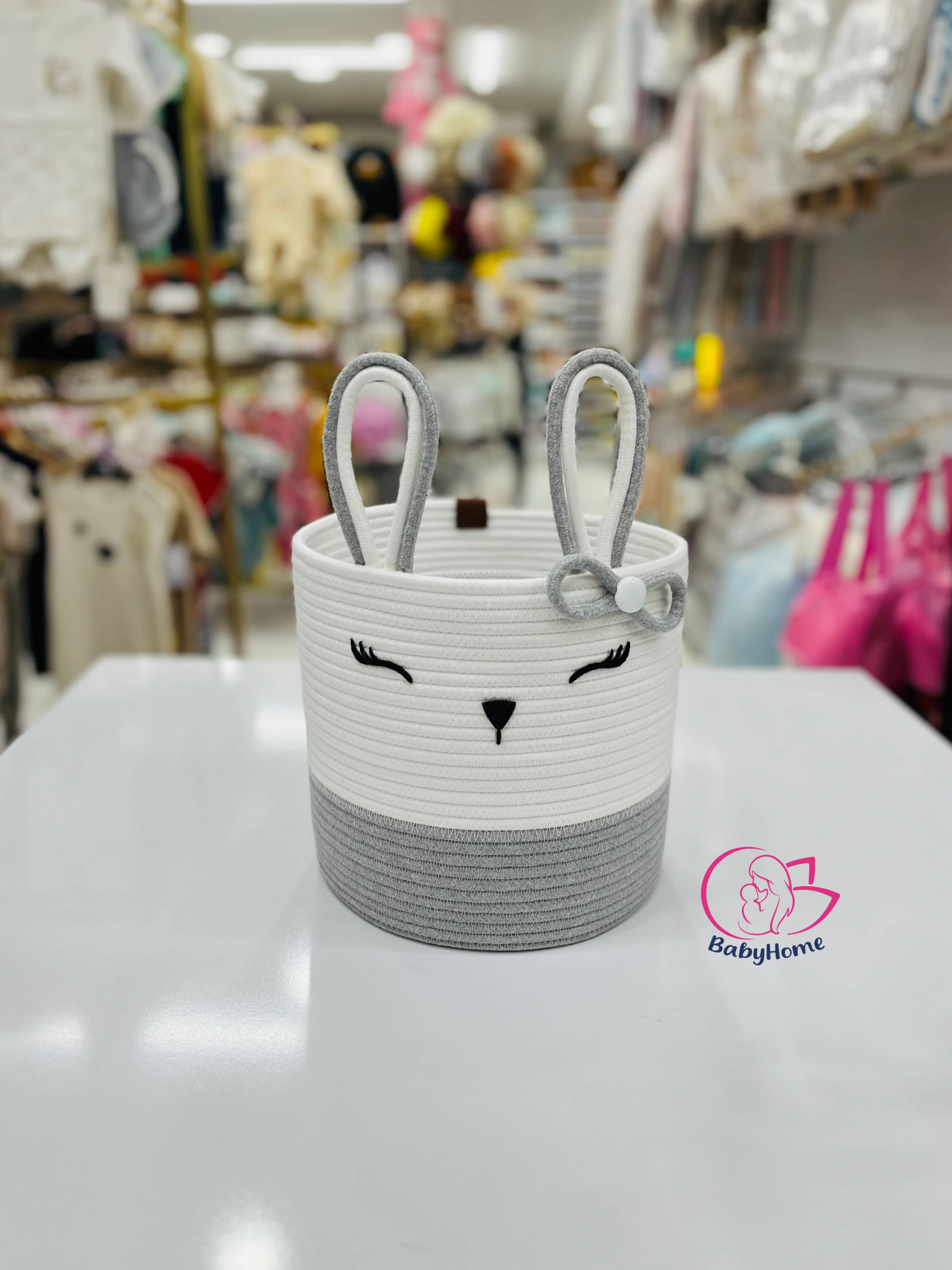 سطل زباله22*22 (خرگوش طوسی)