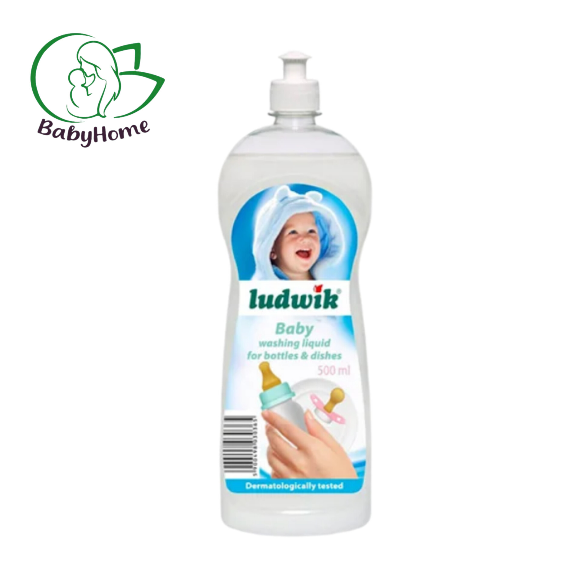 مایع استریل ظروف کودک لودویک Ludwik حجم 500 میلی